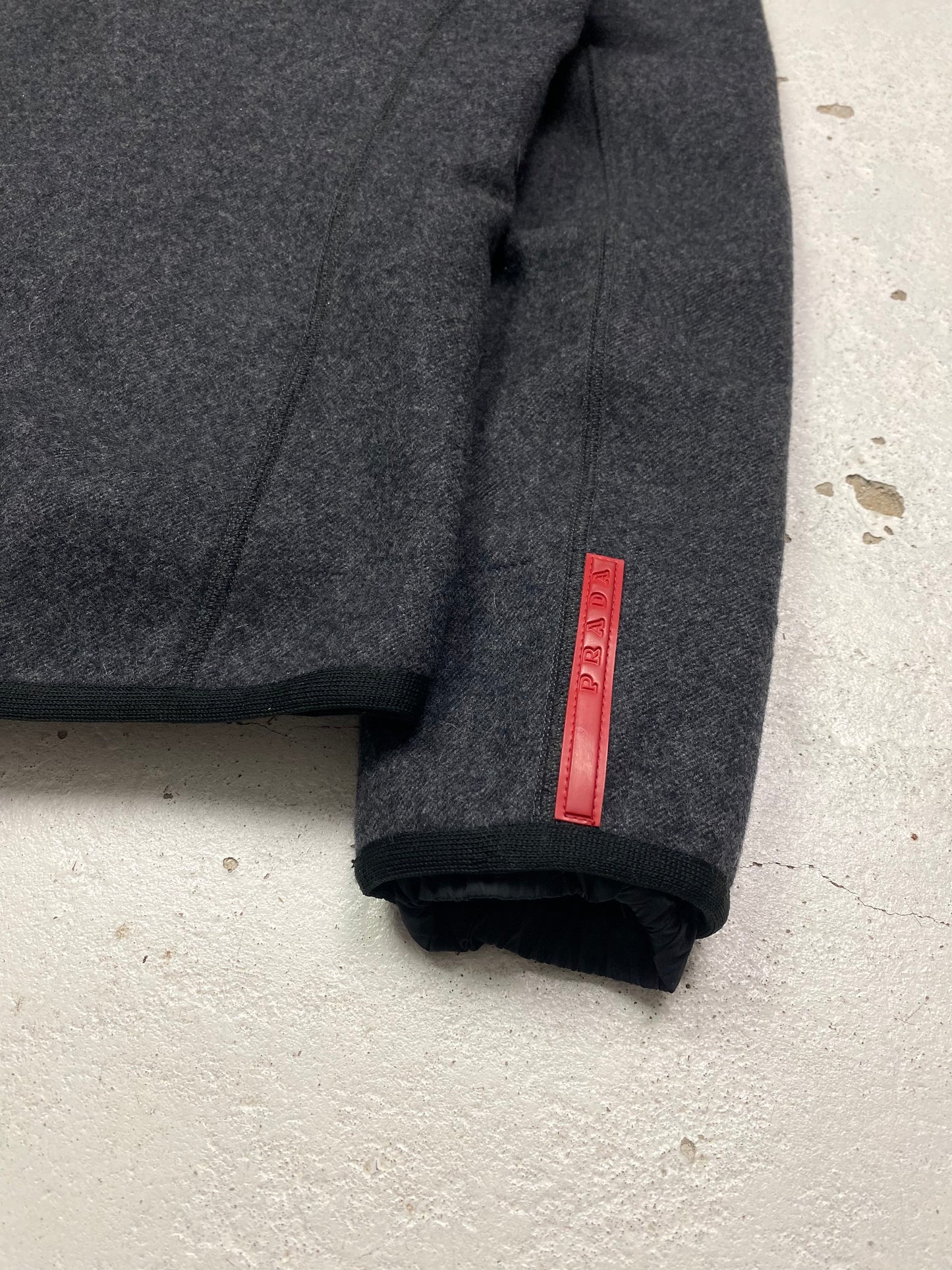 Prada Sport Wool Balaclava Jacket