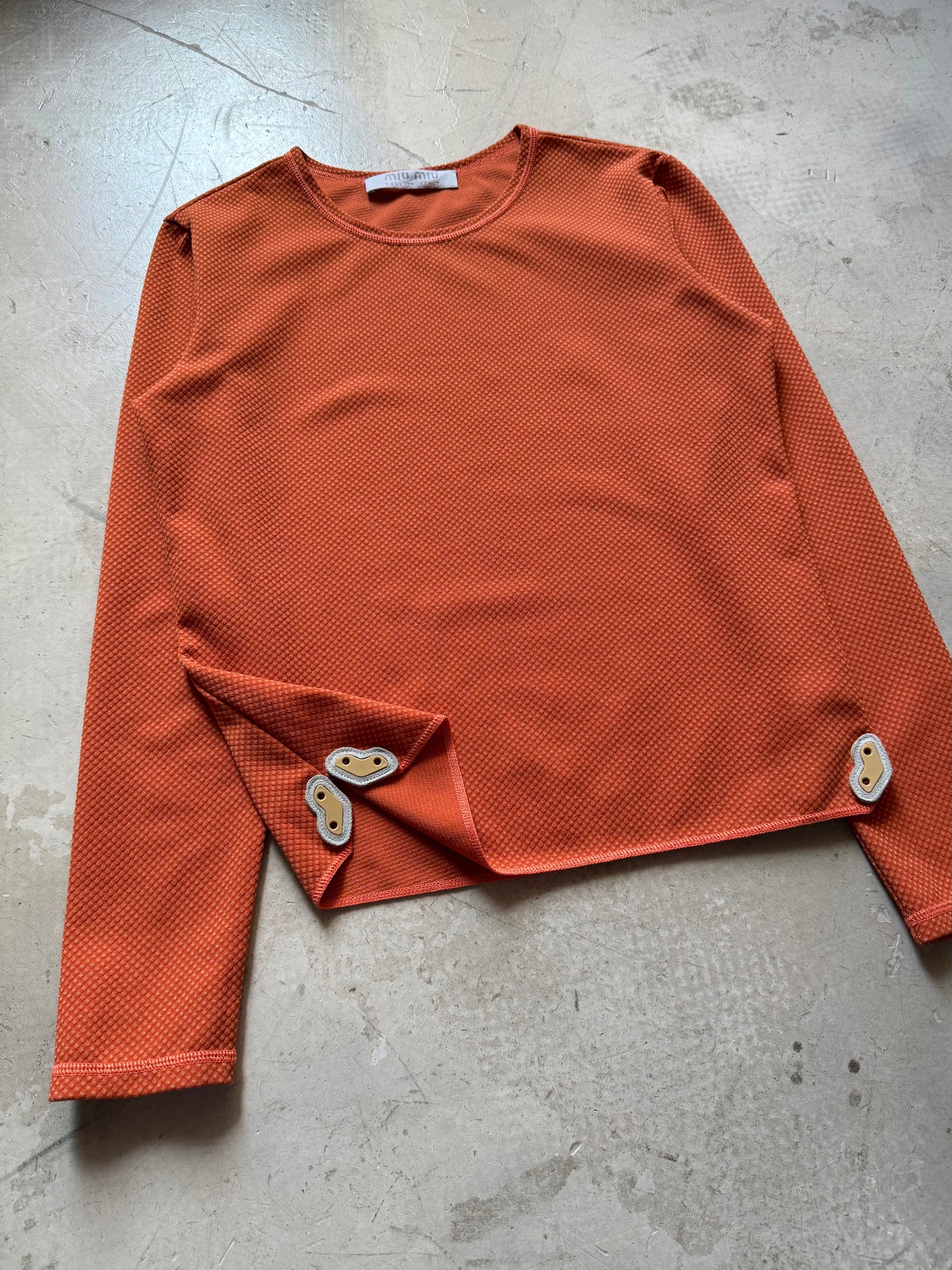 FW 99 Miu Miu Longsleeve Top