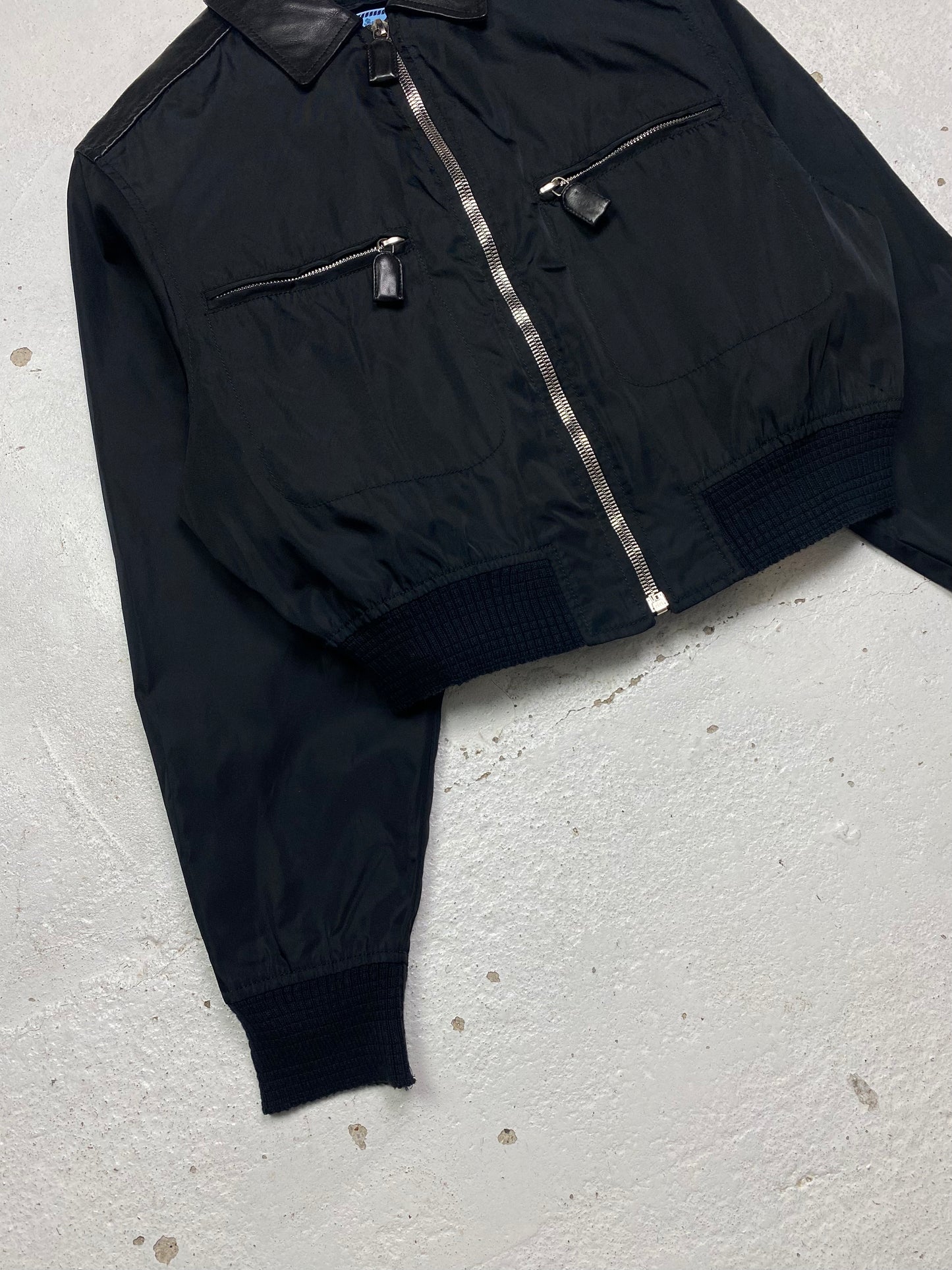 FW 94 Prada Cropped Bomber Jacket