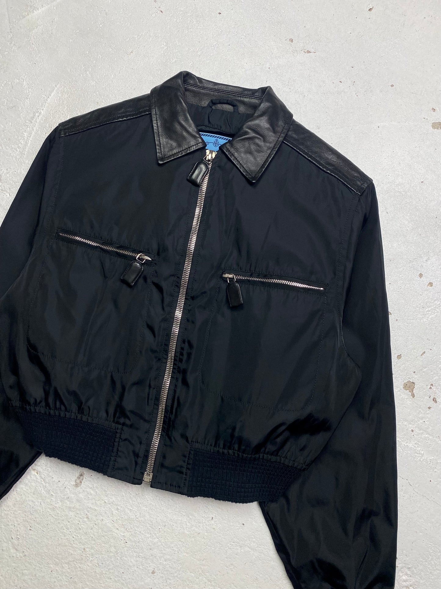 FW 94 Prada Cropped Bomber Jacket