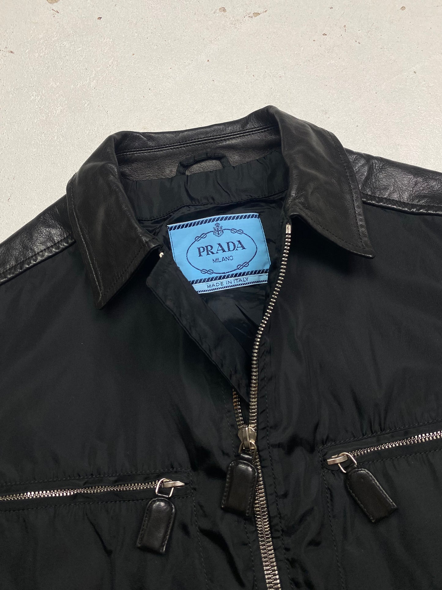 FW 94 Prada Cropped Bomber Jacket