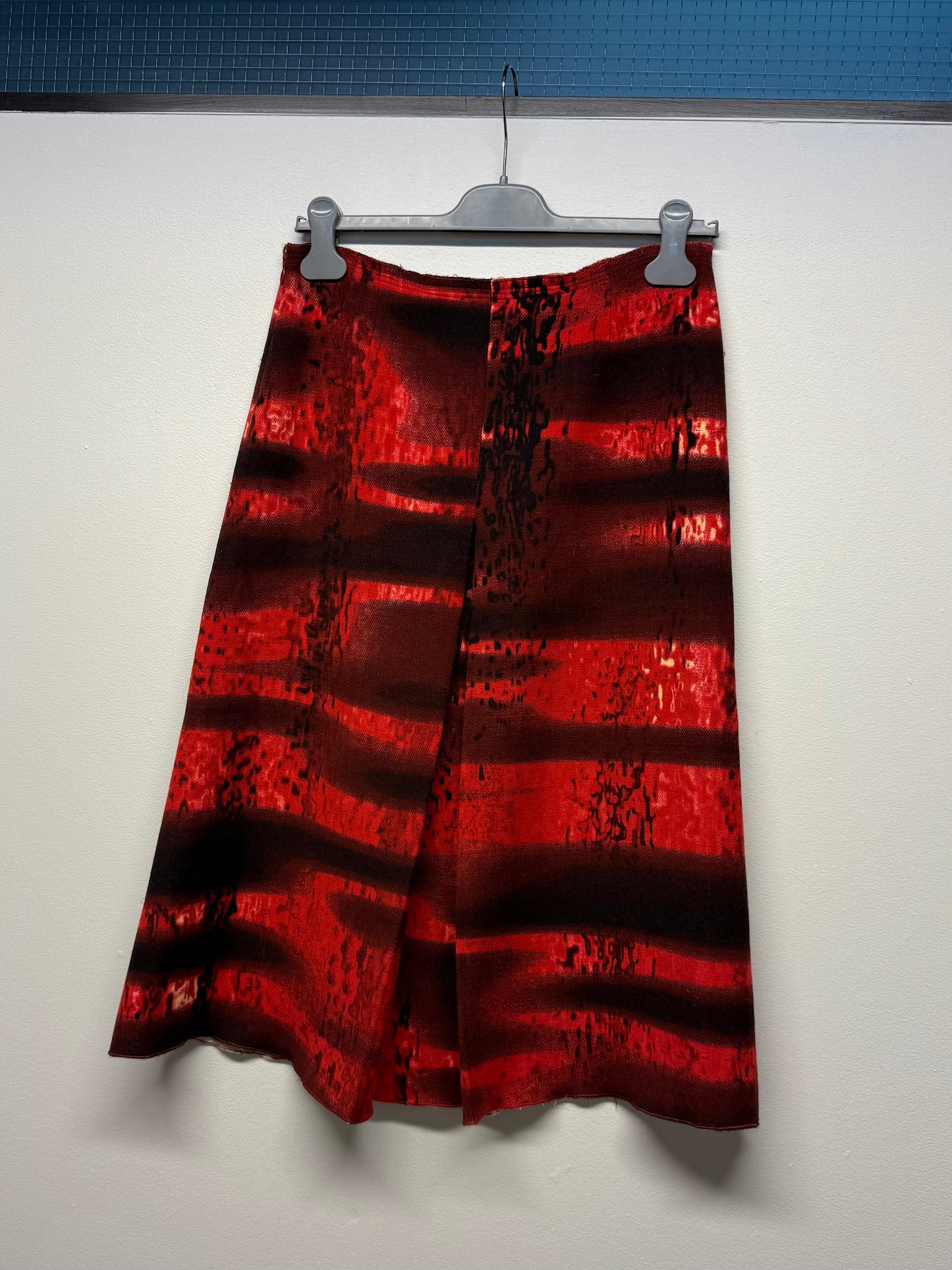 FW 04 Prada Wool Skirt