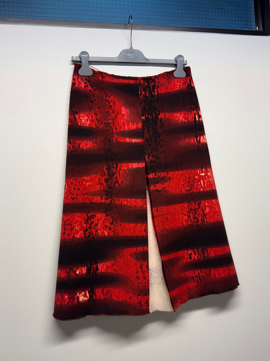 FW 04 Prada Wool Skirt