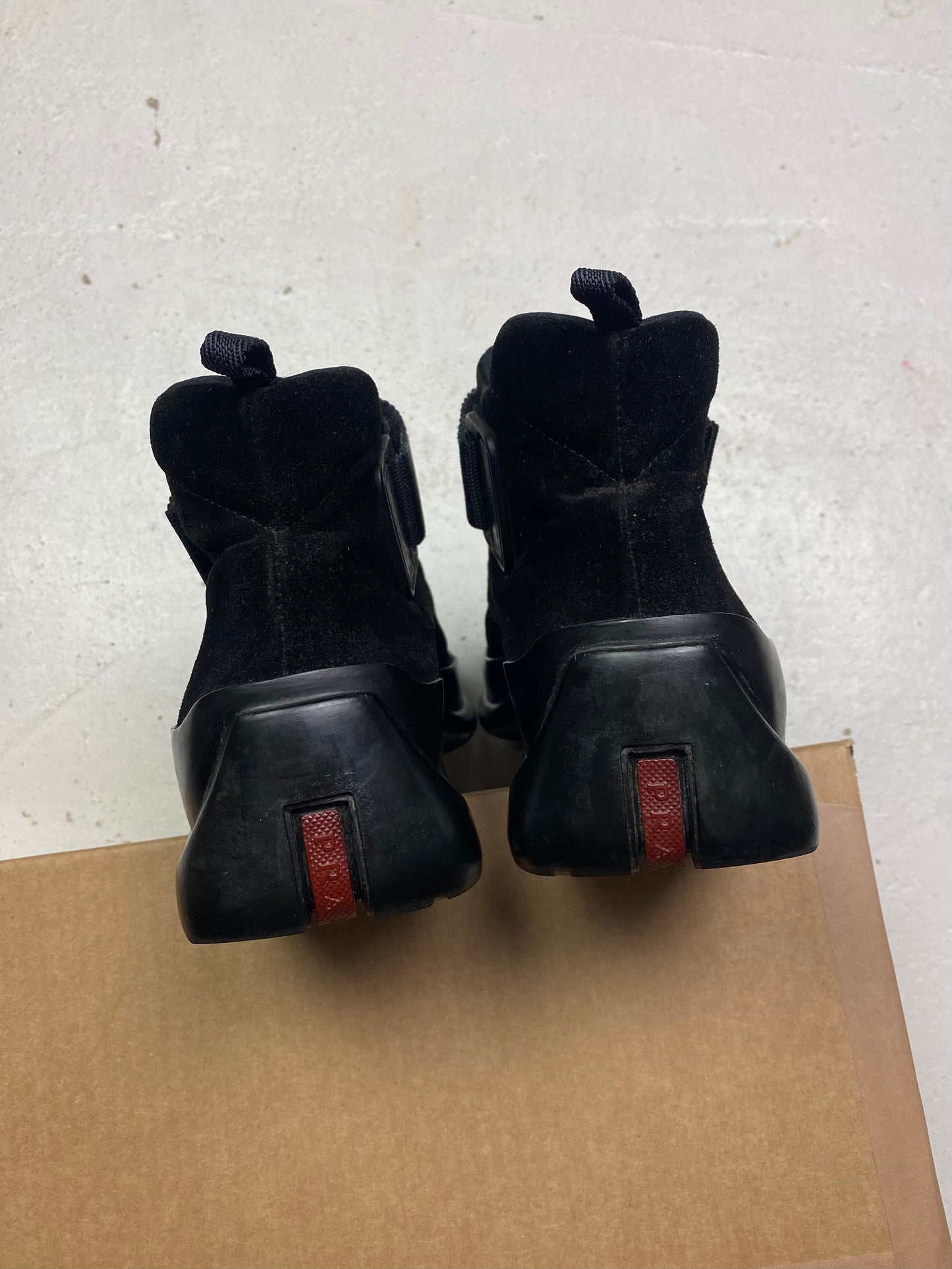 FW 99 Prada Sport Suede Boots