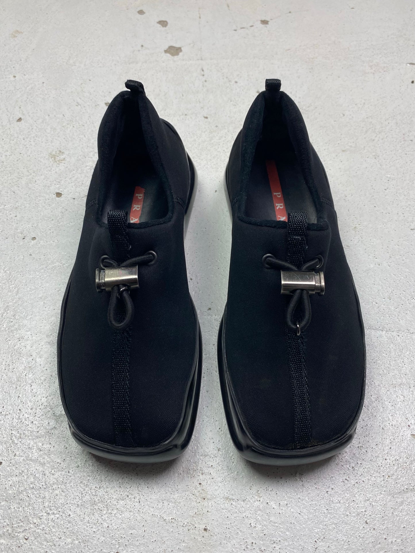 FW 99 Prada Sport Neoprene Slip-On Trainers