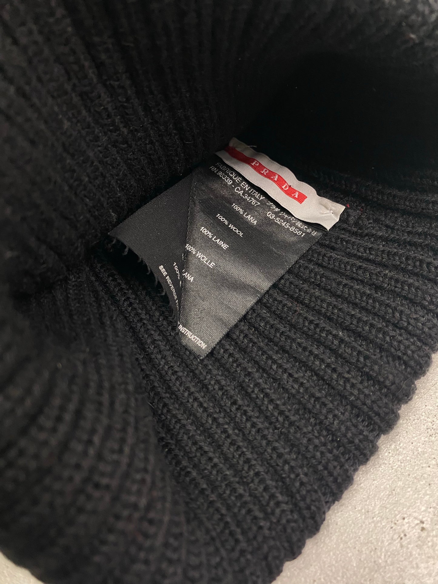 Prada Sport Wool Beanie