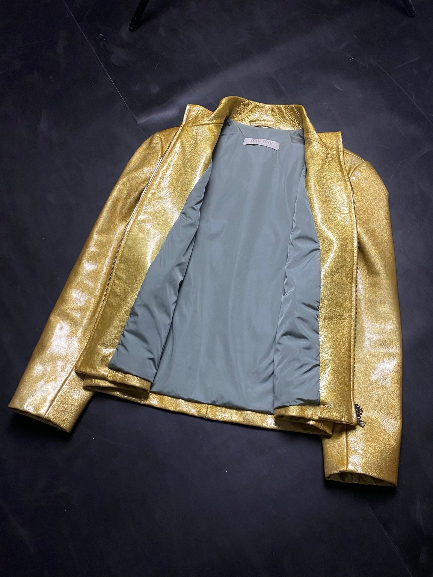 Miu Miu Leather Jacket