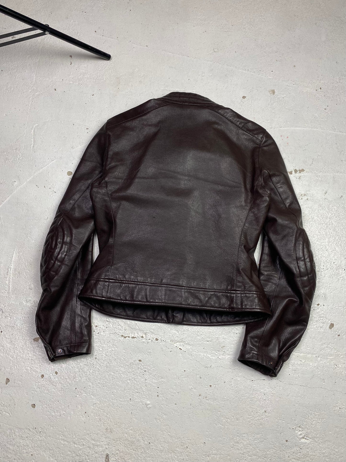 SS 01 Prada Sport Leather Moto Jacket