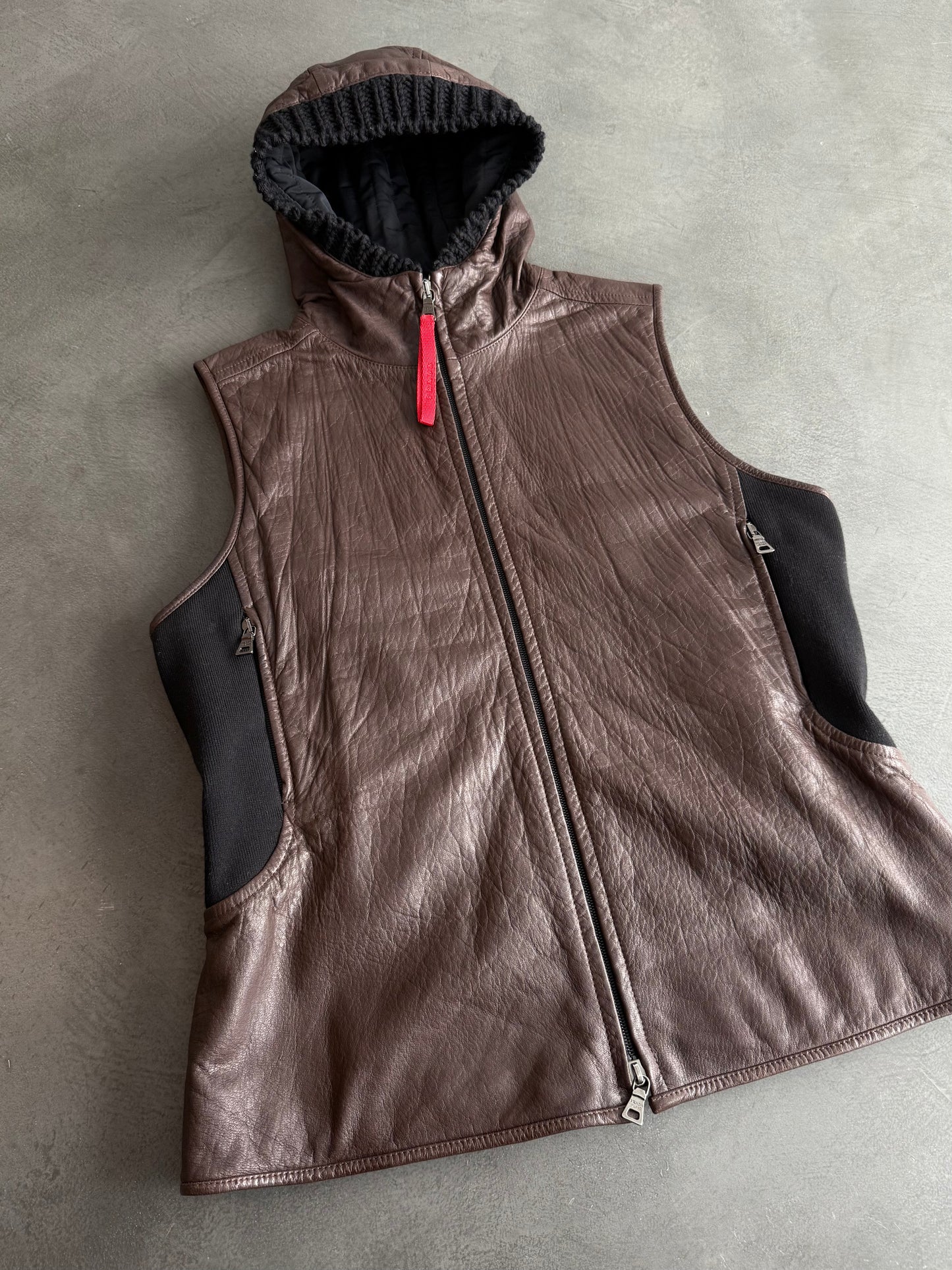 Prada Sport Leather Vest