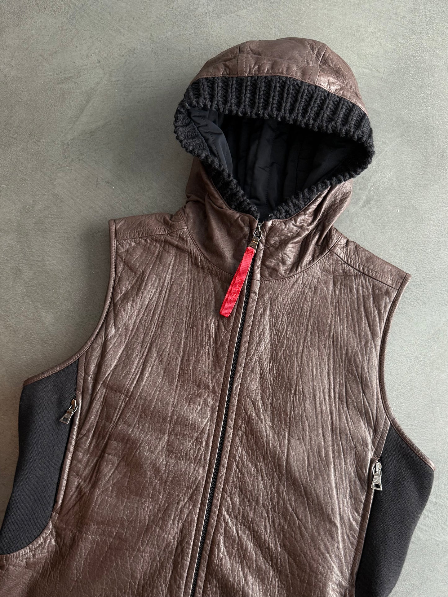 Prada Sport Leather Vest
