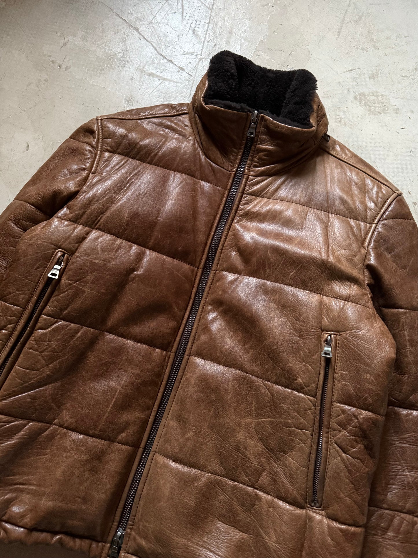 Prada Sport Leather Jacket
