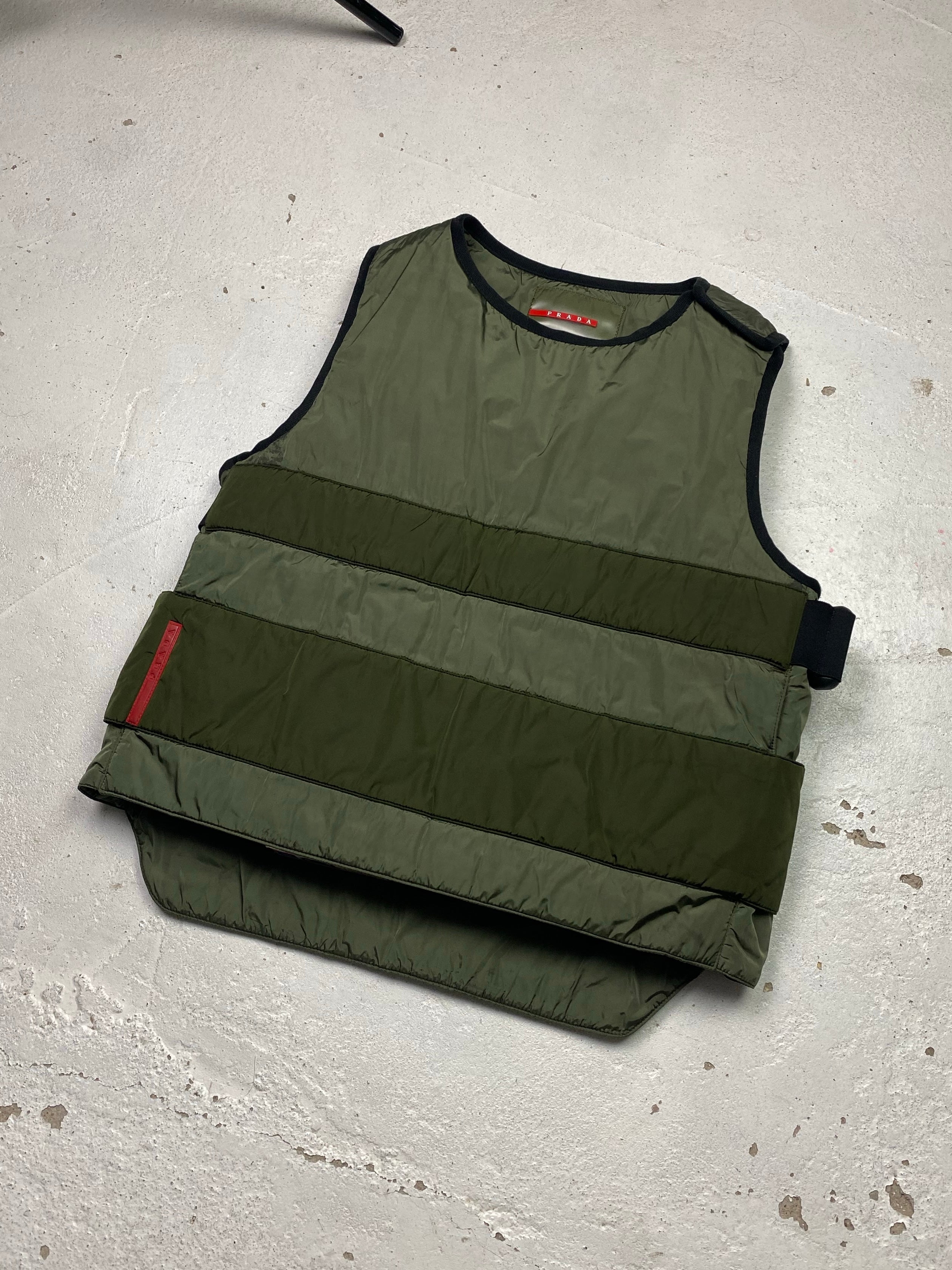 Prada nylon vest best sale