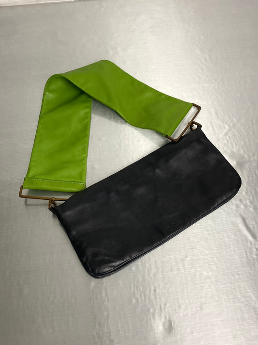 SS 01 Prada Leather Flap Bag