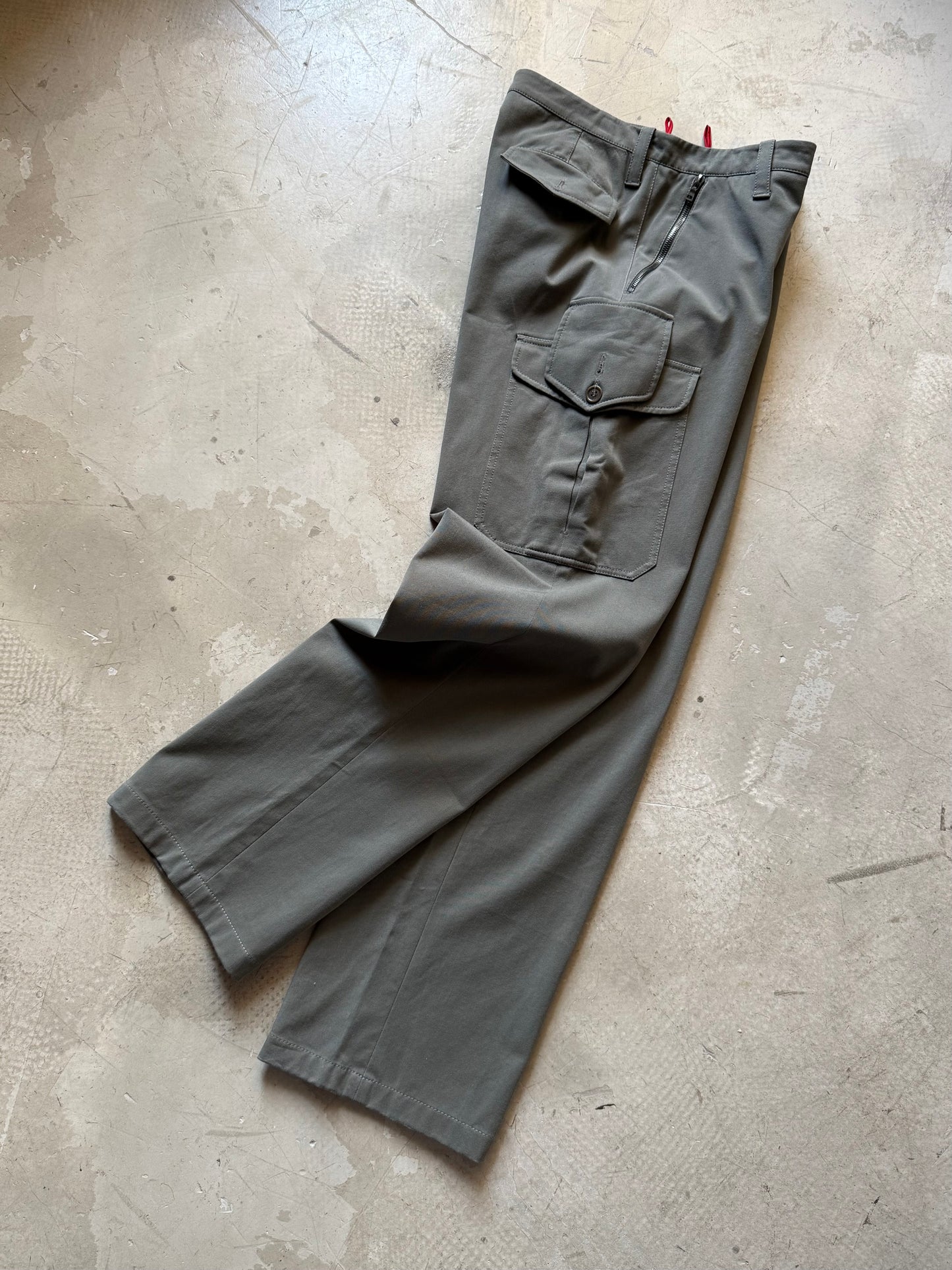 Prada Sport Asymmetrical Cargo Trousers