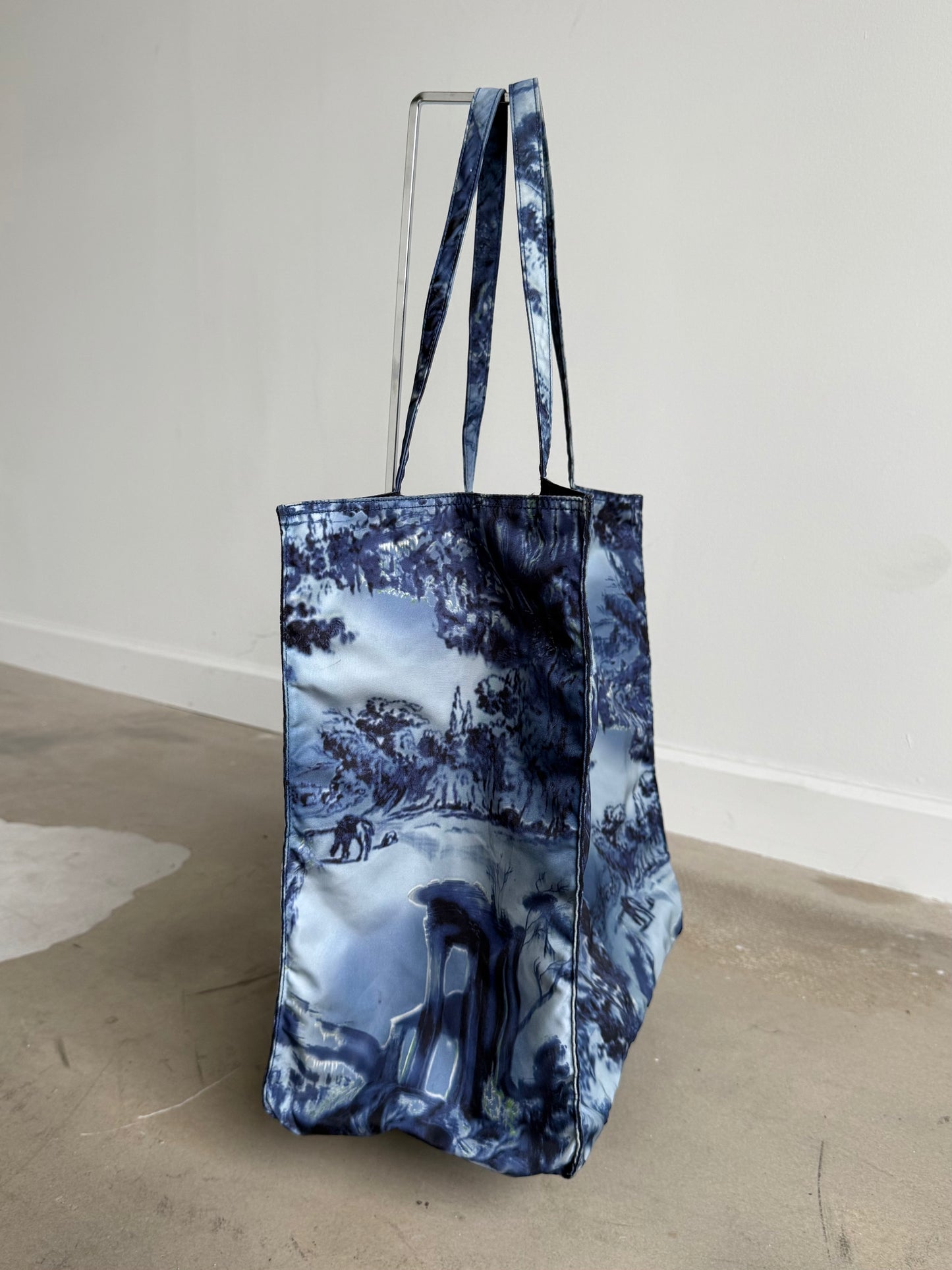 FW 04 Prada Nylon Tote Bag