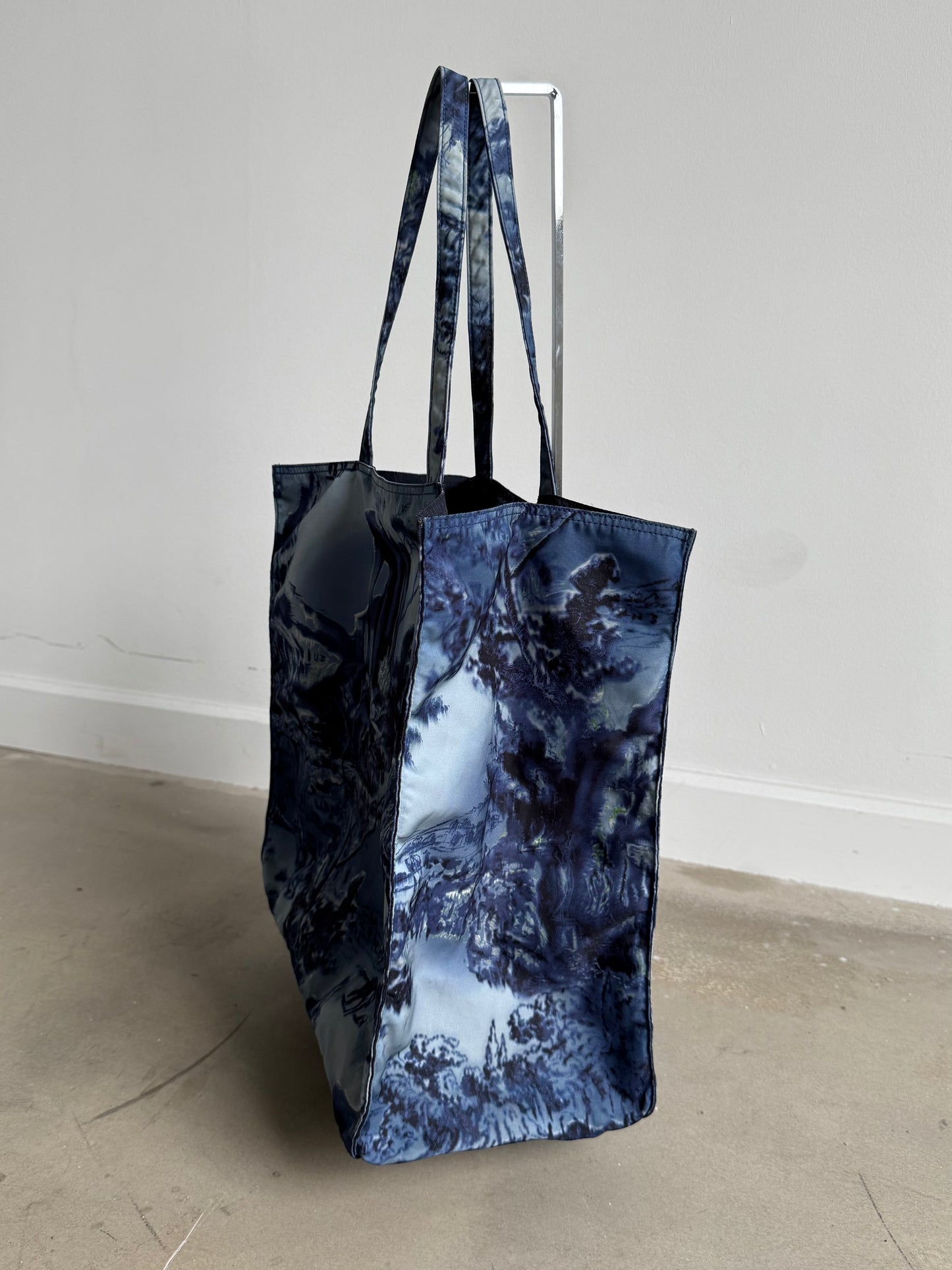 FW 04 Prada Nylon Tote Bag