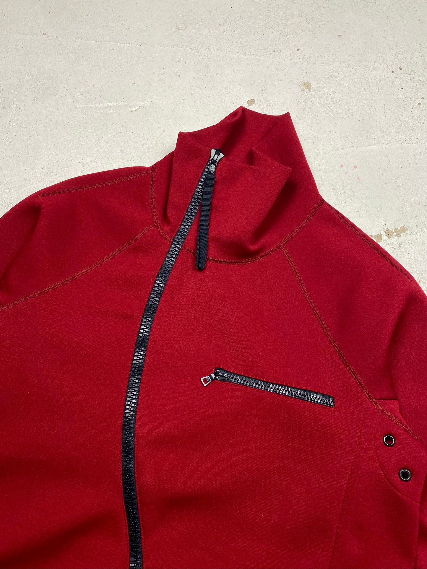 Prada Sport Asymmetrical Zip Jacket