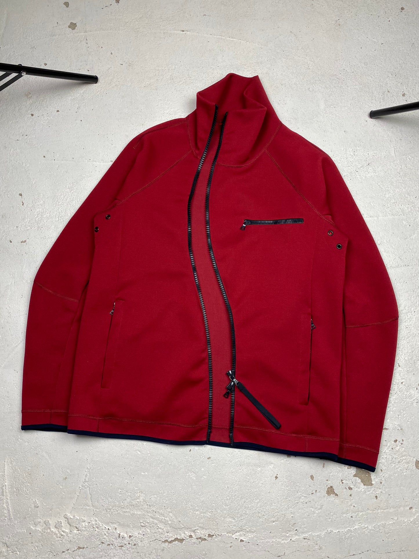 Prada Sport Asymmetrical Zip Jacket