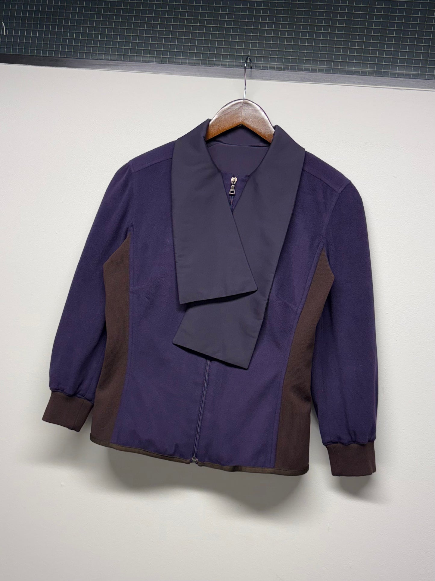 FW 00 Prada Sport Reversible Nylon & Fleece Jacket
