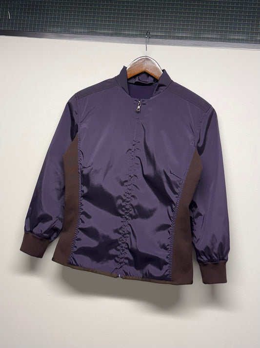 FW 00 Prada Sport Reversible Nylon & Fleece Jacket