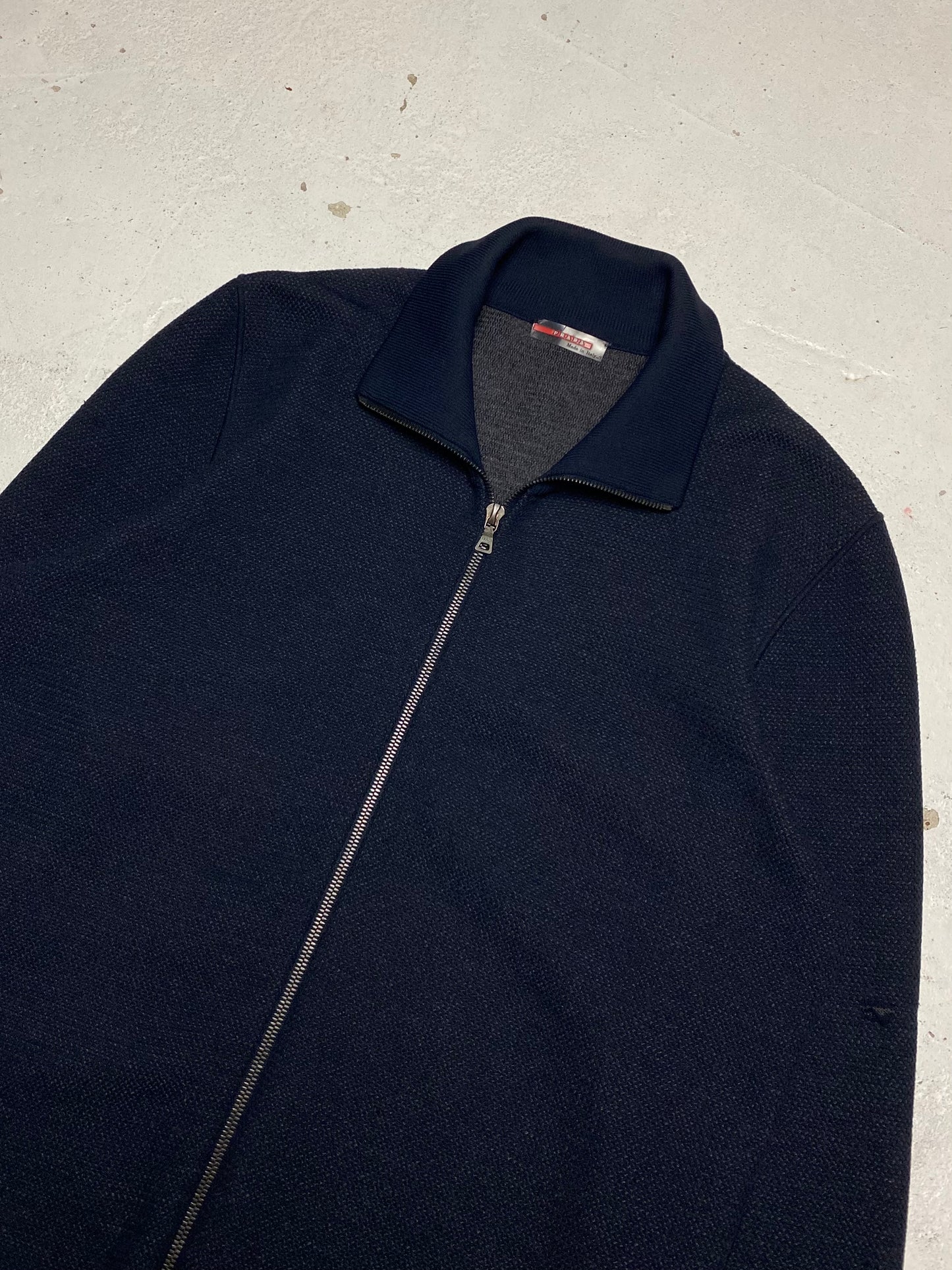 Prada Sport Full Zip Knit