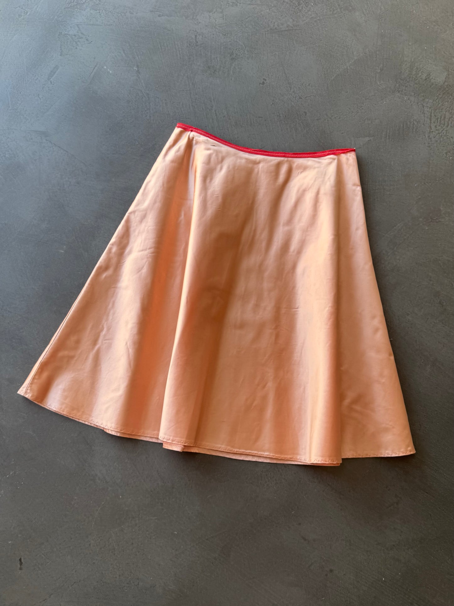 FW 00 Miu Miu Silk Wrap Skirt