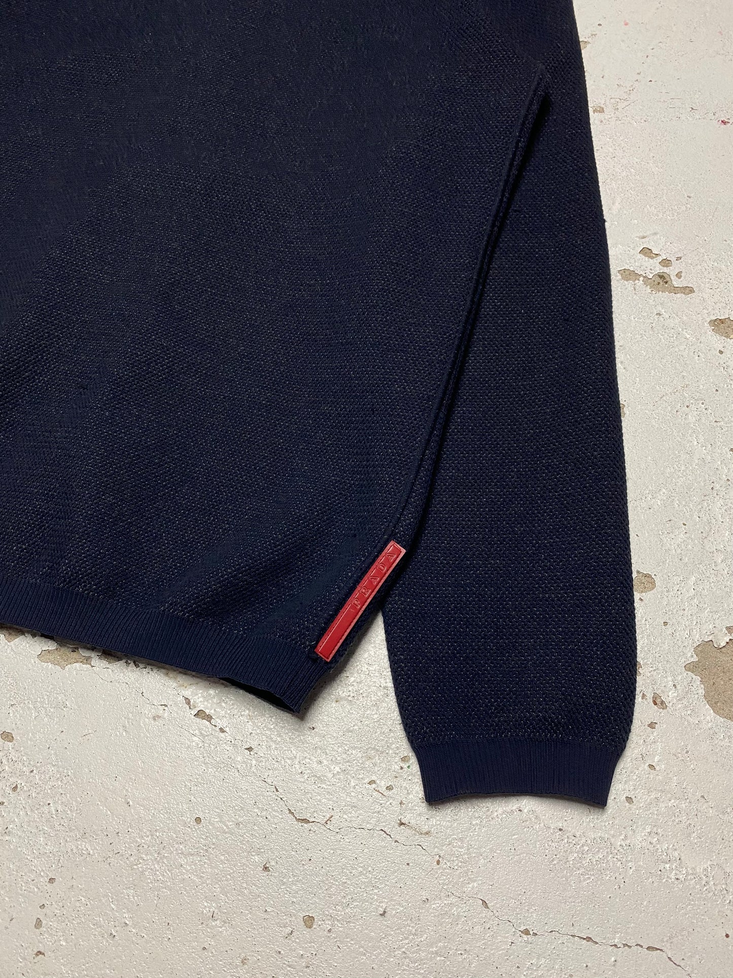Prada Sport Full Zip Knit