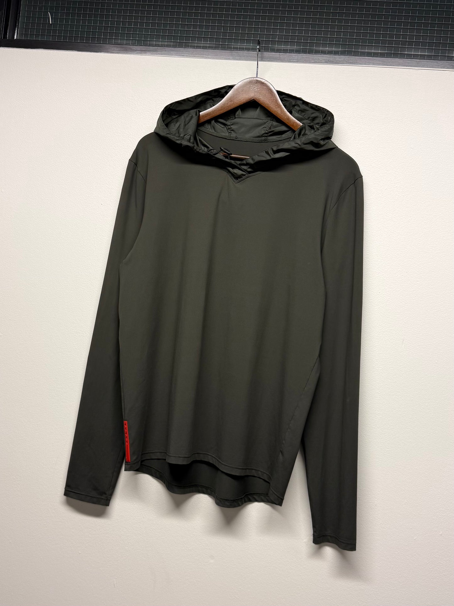 FW 00 Prada Sport Hooded Longsleeve