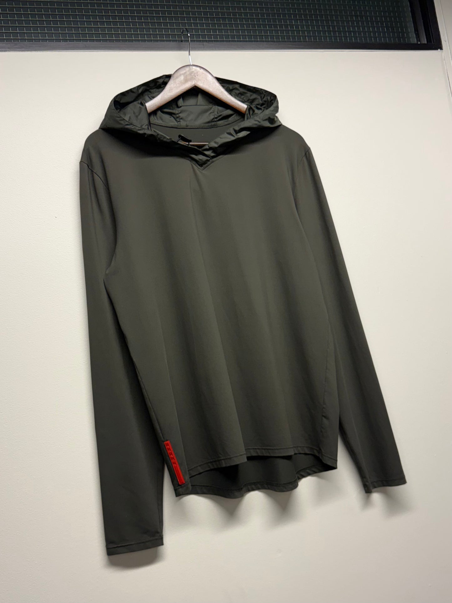 FW 00 Prada Sport Hooded Longsleeve