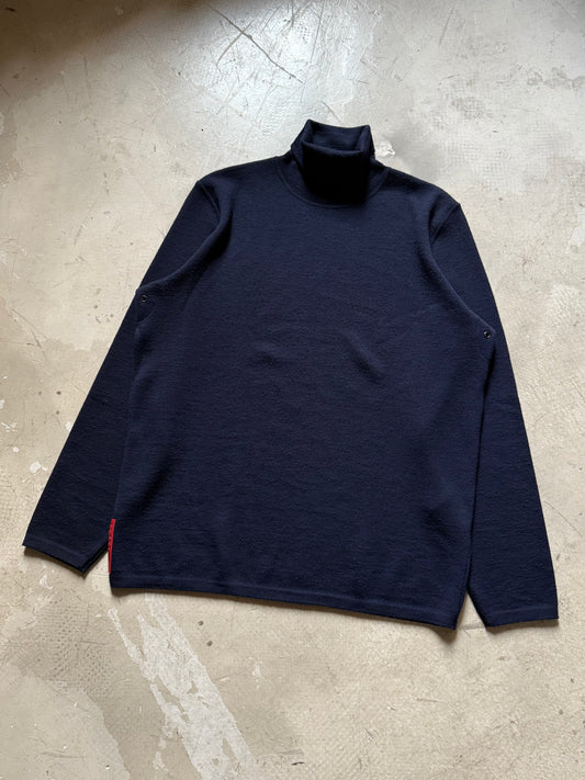 Prada Sport Wool Rollneck