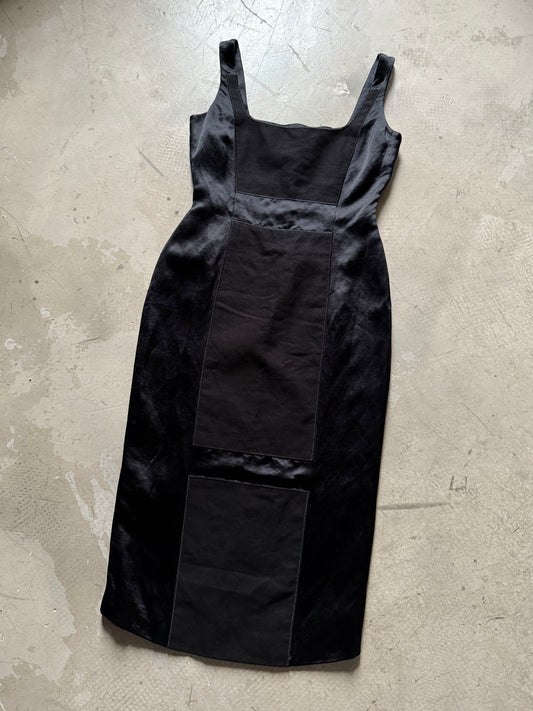 SS 98 Prada Silk & Linen Dress