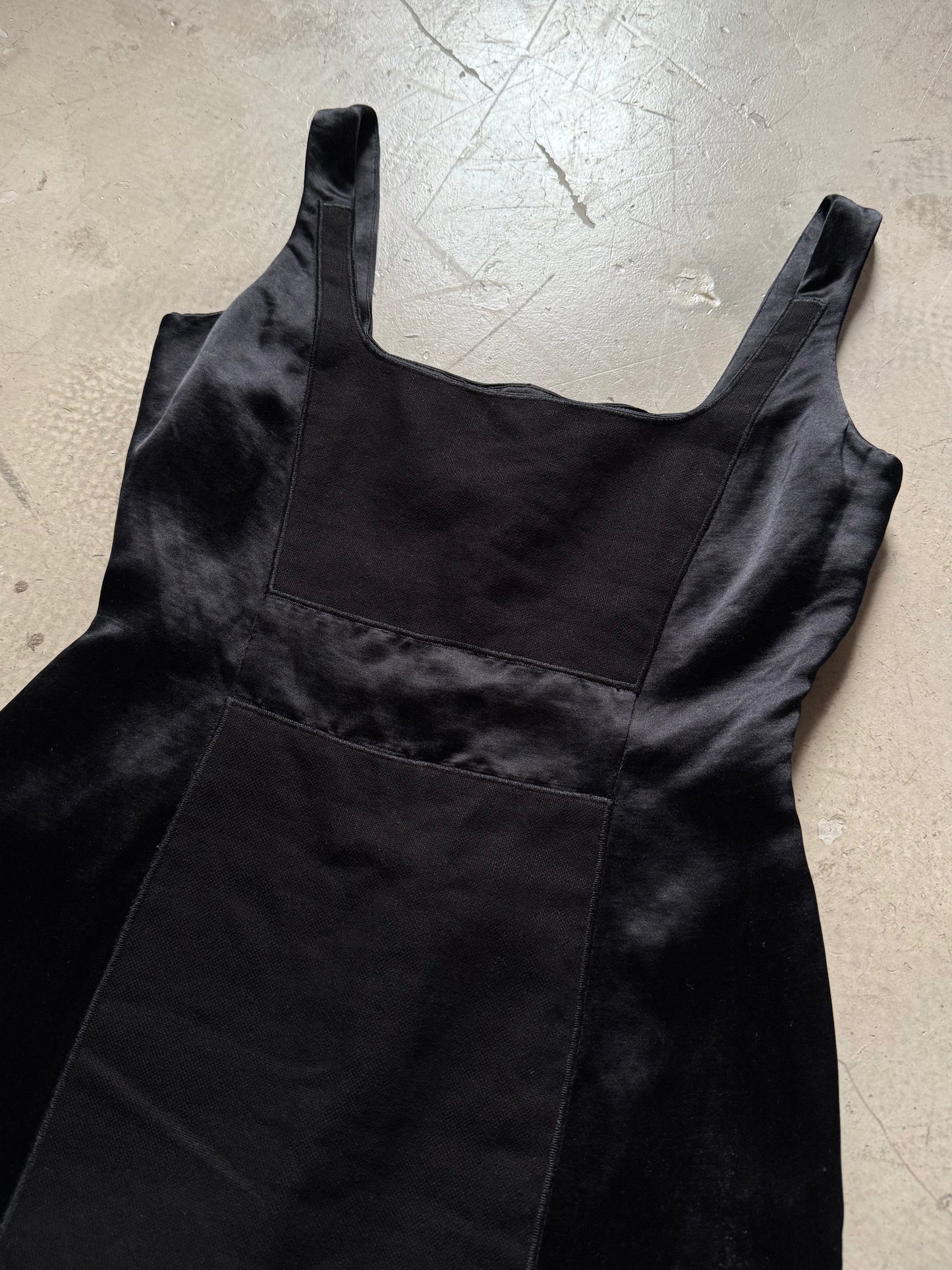SS 98 Prada Silk & Linen Dress
