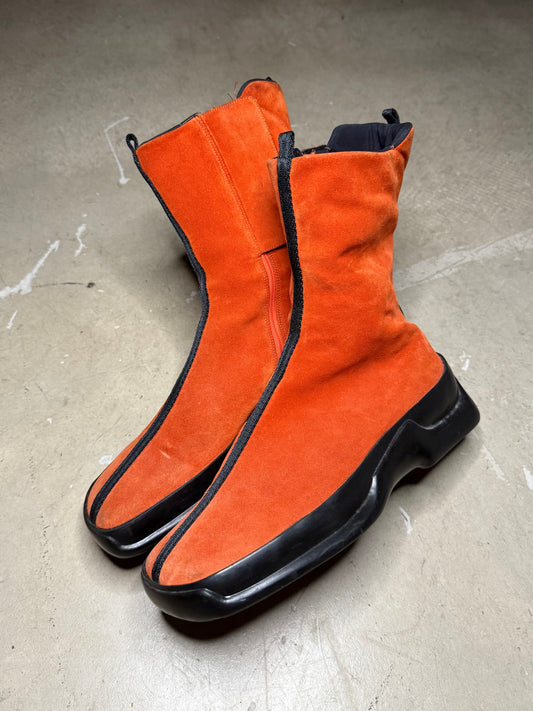 FW 99 Prada Sport Suede Boots