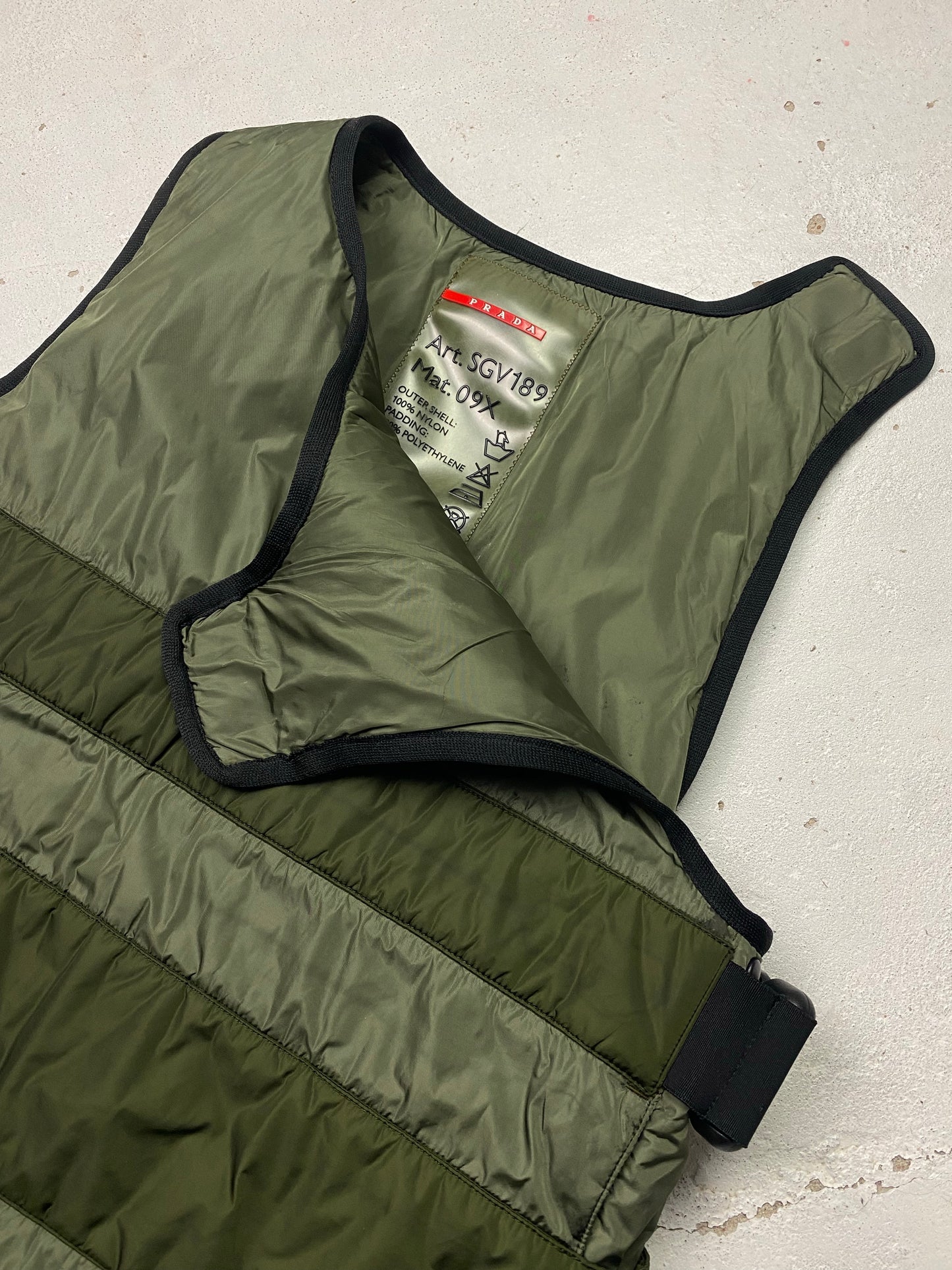 FW 99 Prada Sport ‘Bulletproof’ Nylon Vest