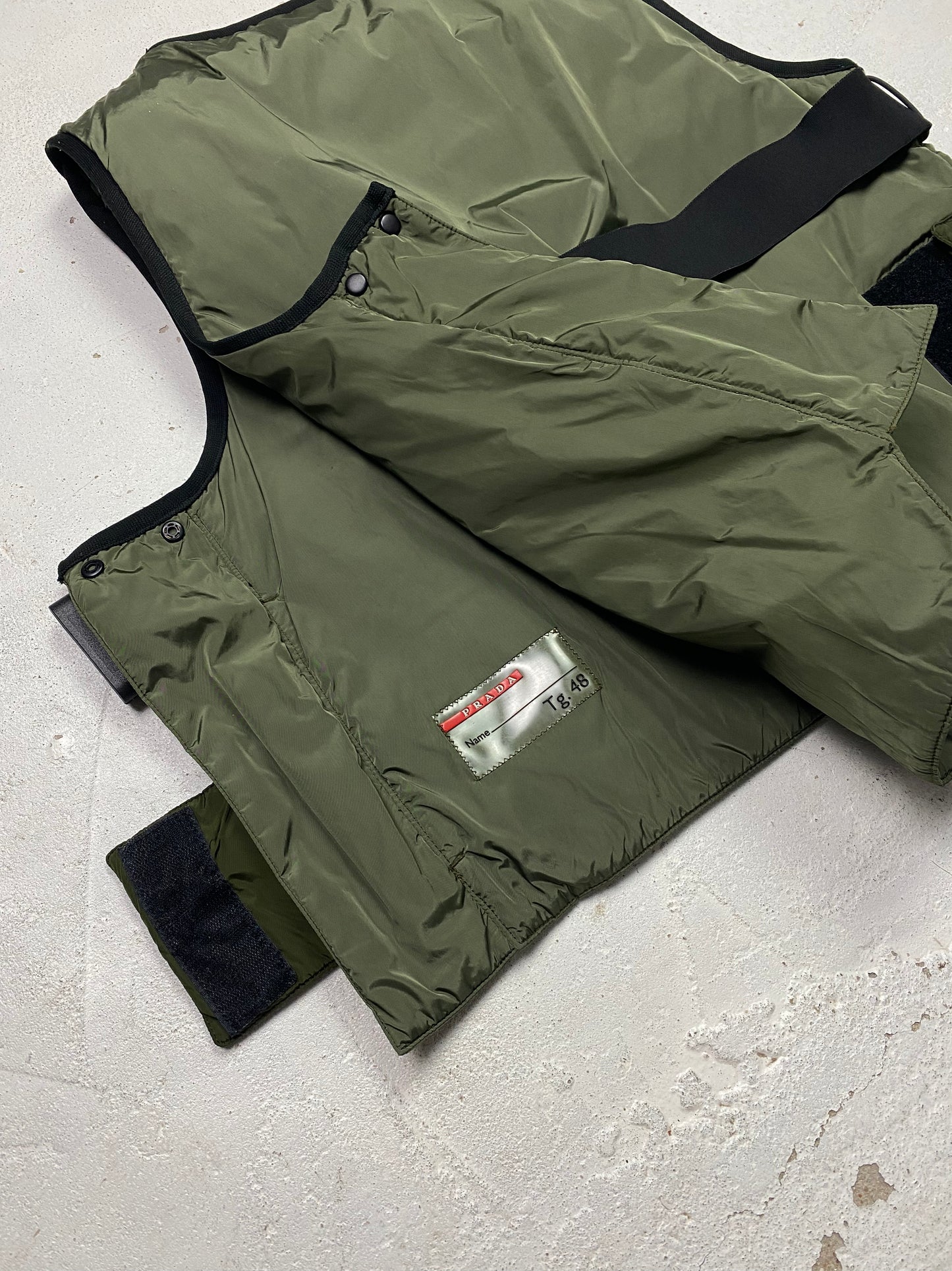 FW 99 Prada Sport ‘Bulletproof’ Nylon Vest