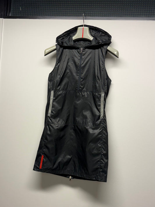 SS 99 Prada Sport Hooded Dress