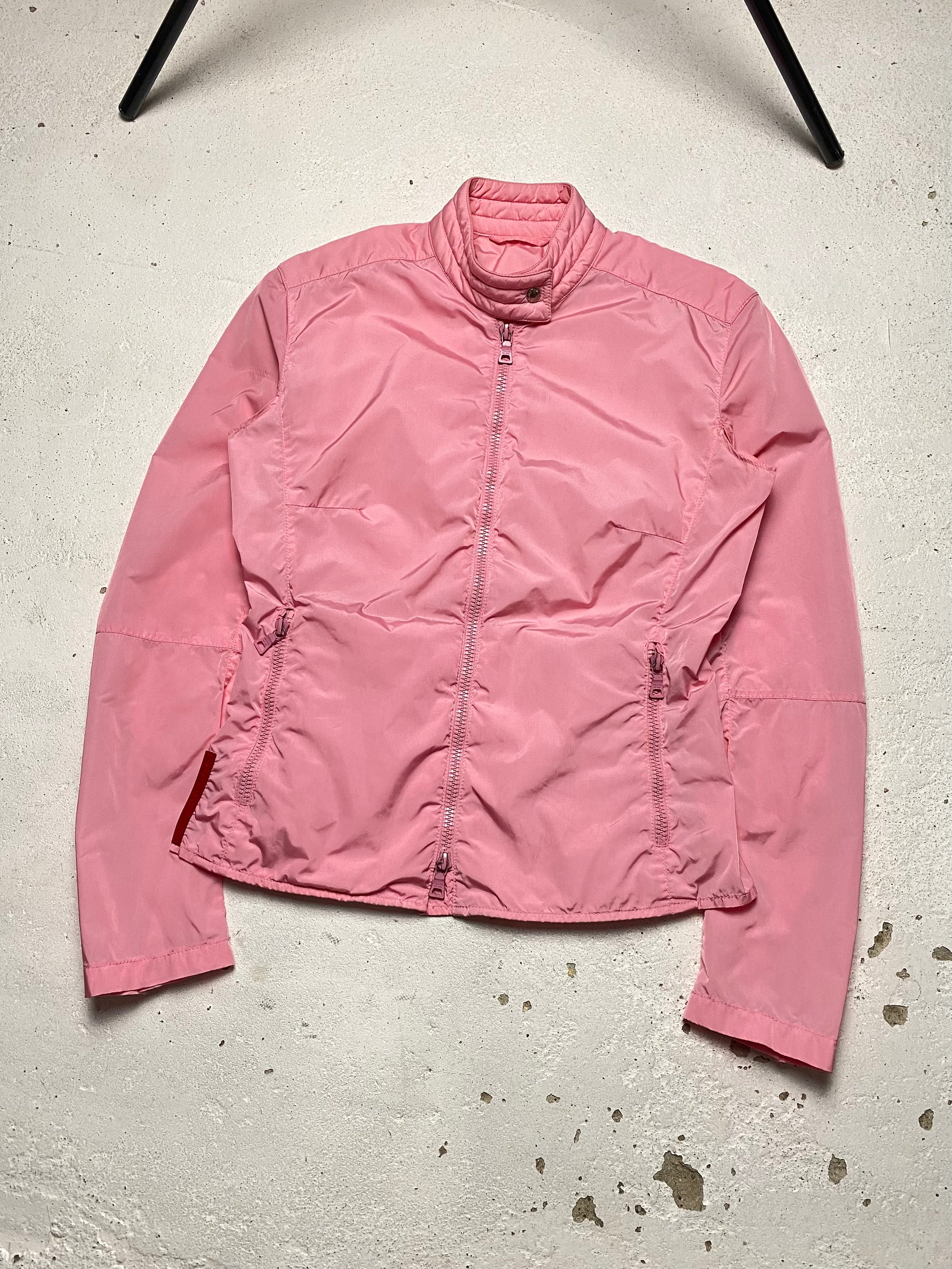 SS 00 Prada Sport Nylon Moto Jacket – 100PERCERTI SS 00 Prada Sport Nylon Moto Jacket – 100PERCERTI