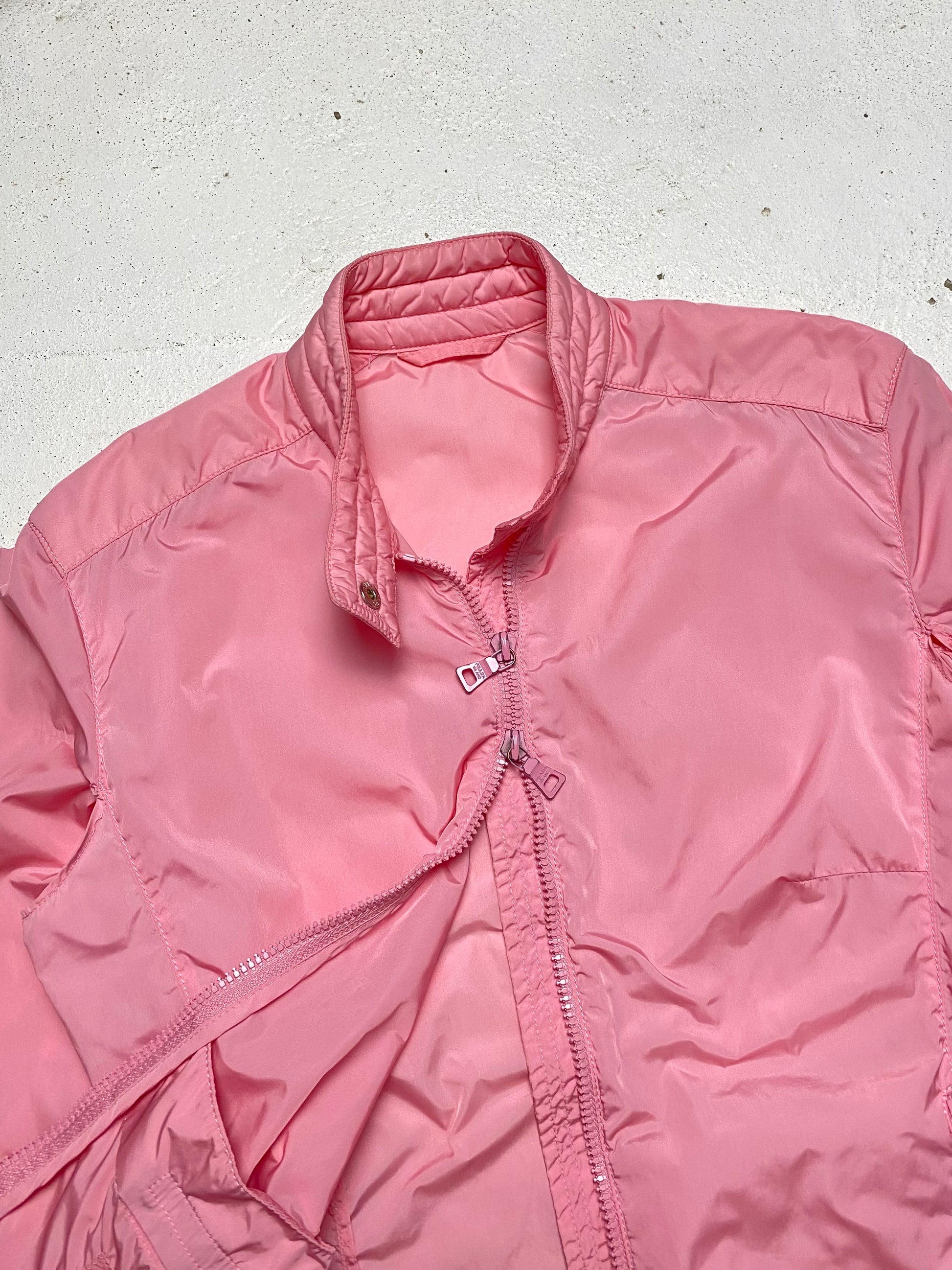 SS 00 Prada Sport Nylon Moto Jacket – 100PERCERTI SS 00 Prada Sport Nylon Moto Jacket – 100PERCERTI