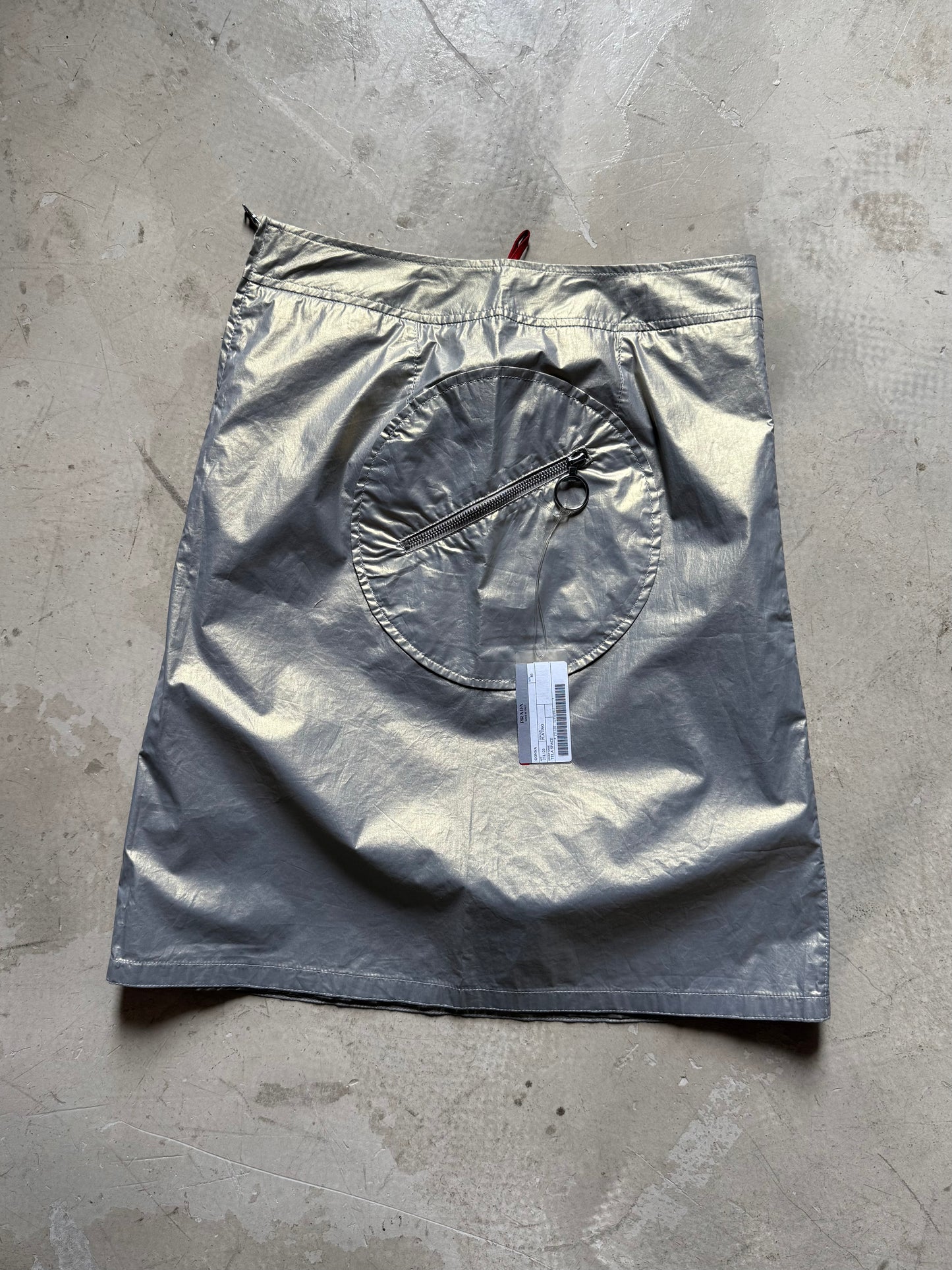 Prada Sport Metallic Skirt
