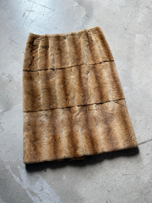 Prada Fur Skirt