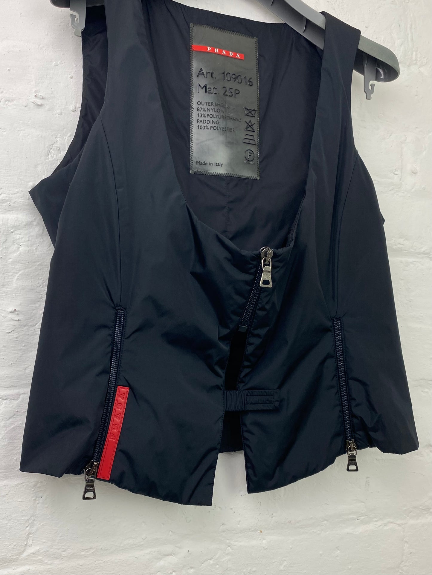 FW 99 Prada Sport Nylon Vest