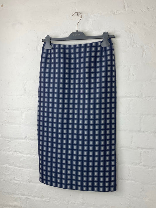 SS 98 Prada Silk Blend Skirt
