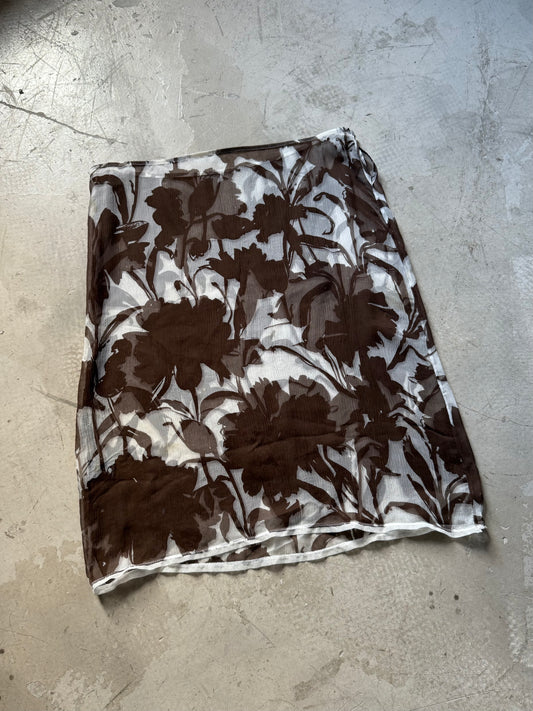 SS 01 Prada Sheer Skirt