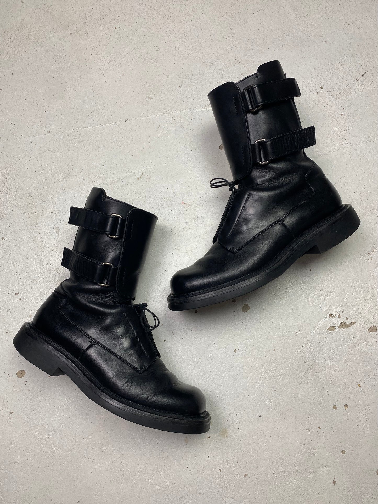 FW 99 Prada Military Boots