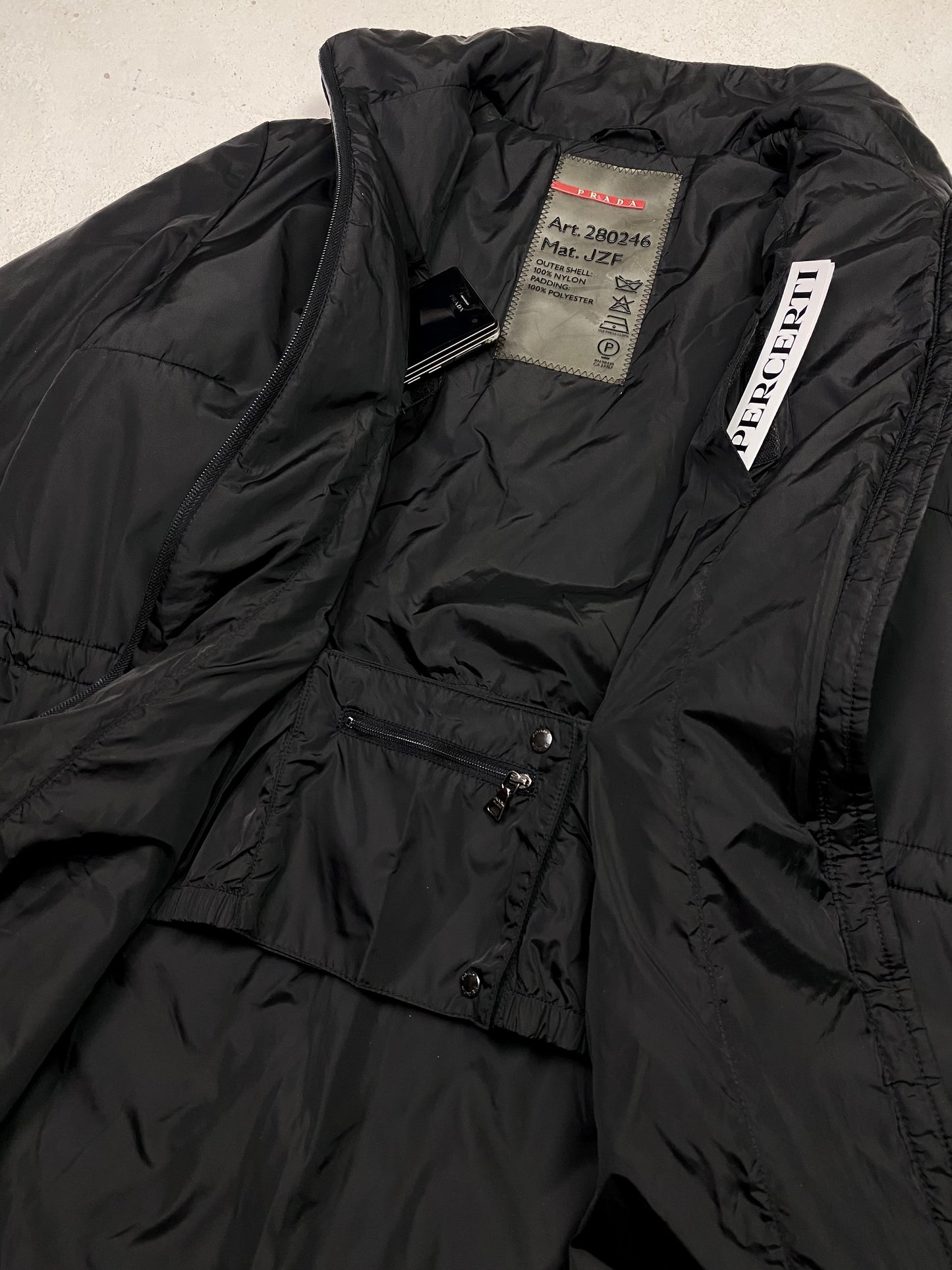 Prada Sport Padded Nylon Coat