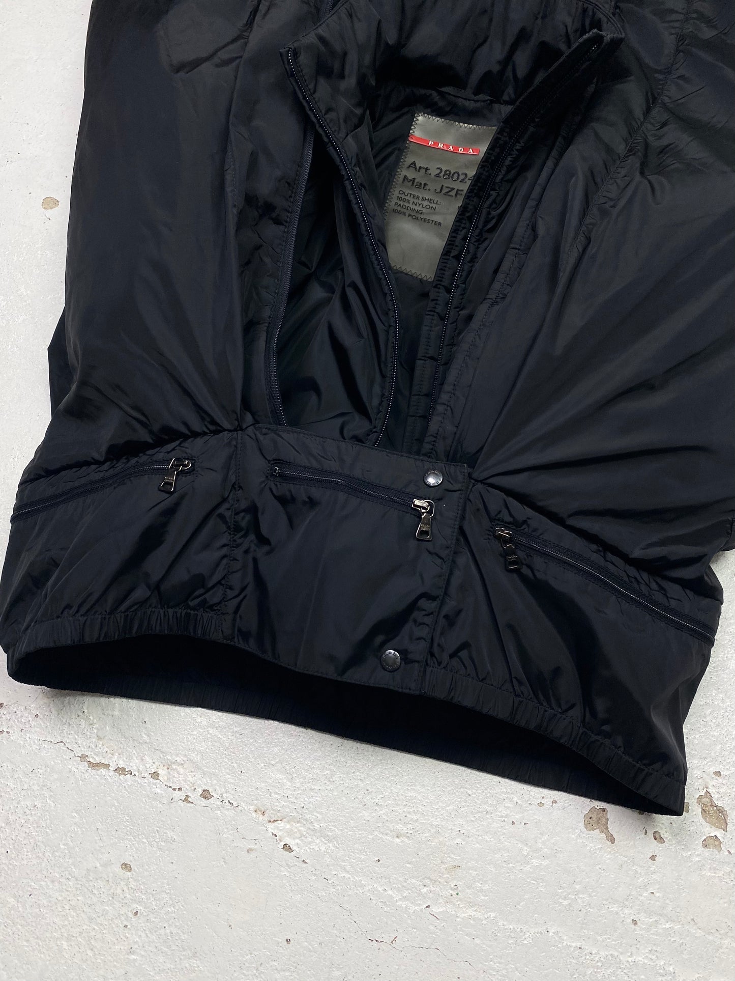 Prada Sport Padded Nylon Coat