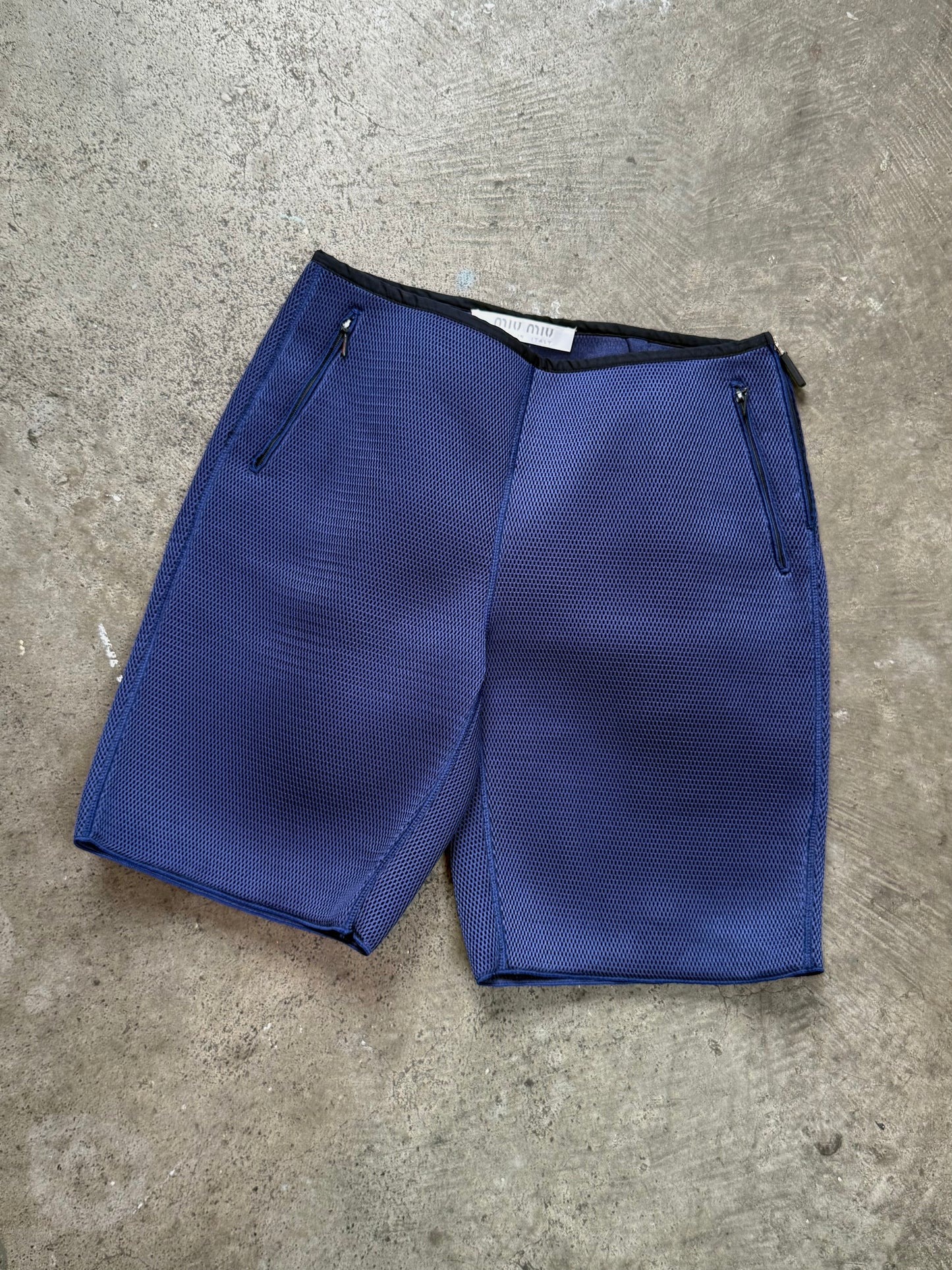 SS 99 Miu Miu Mesh Shorts