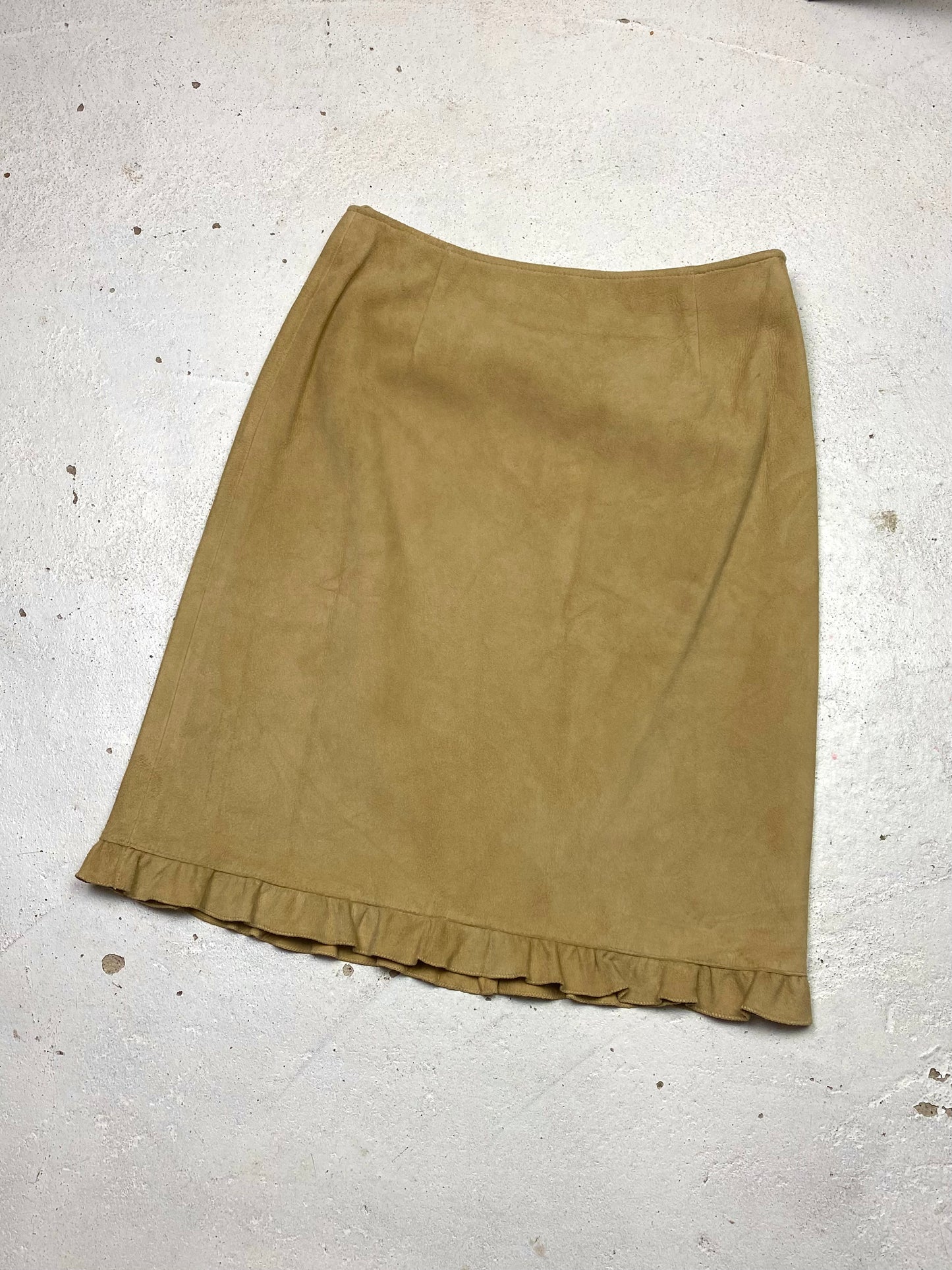 SS 99 Miu Miu Suede Skirt