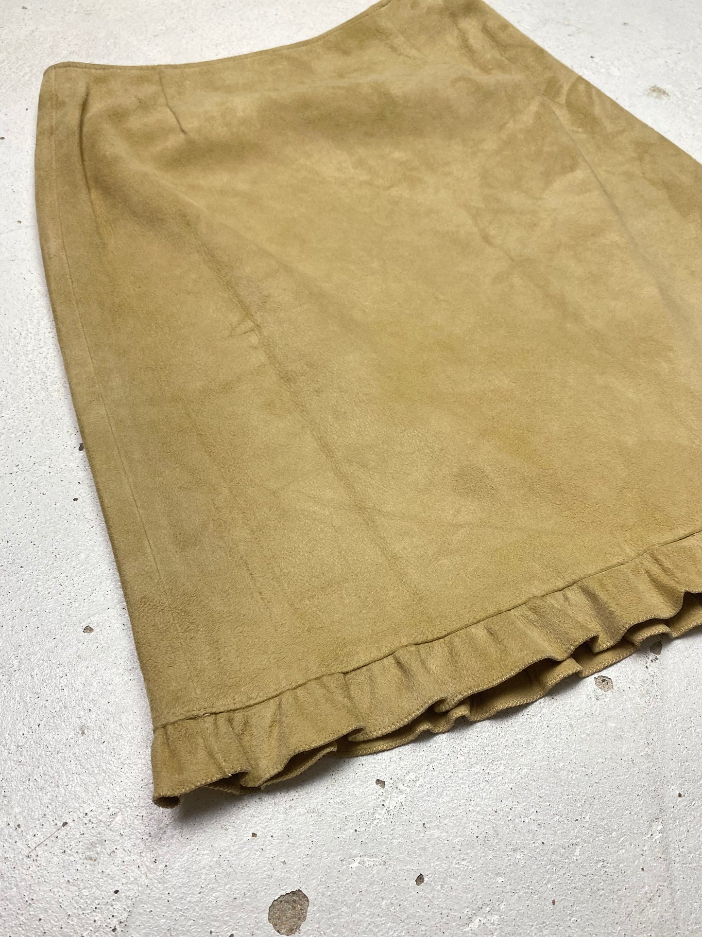 SS 99 Miu Miu Suede Skirt