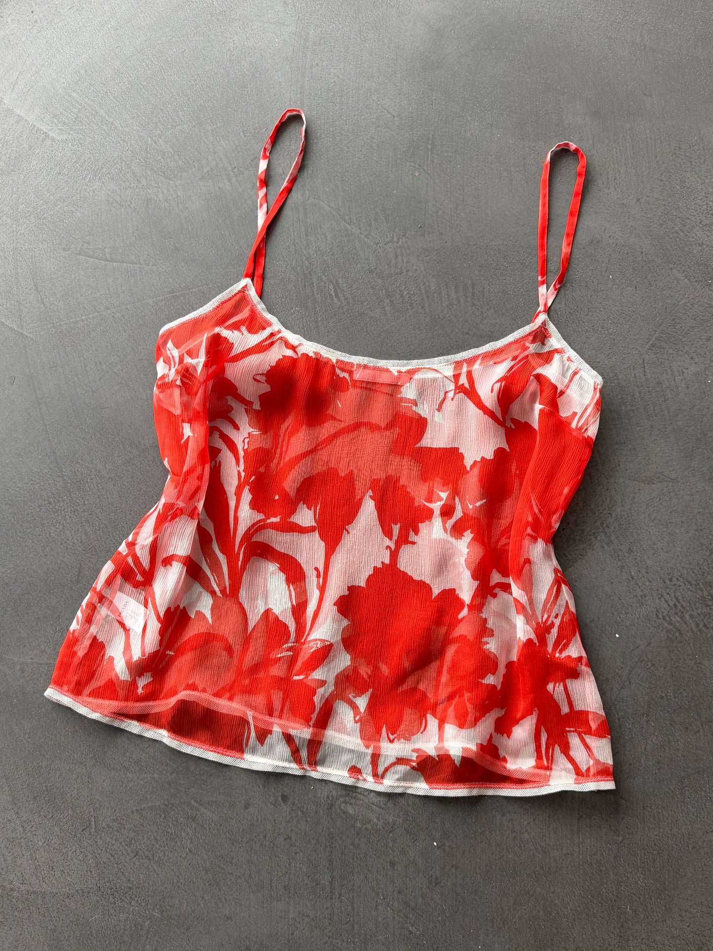 SS 01 Prada Silk Sheer Top